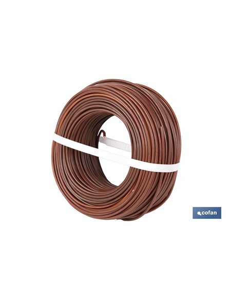ROLLO CABLE H07V-K 1X4MM2 MARRÓN (100 M)