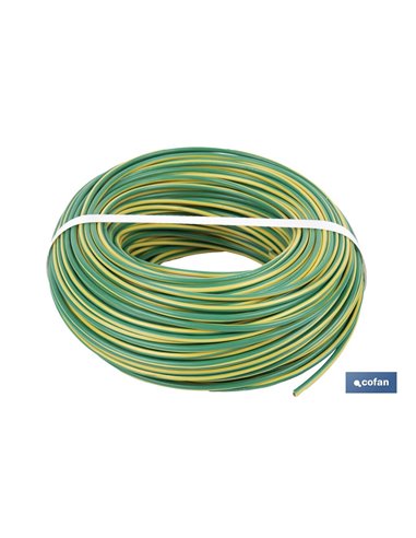 ROLLO CABLE H07V-K 1X4MM2 AMAR/VERDE (100 M)