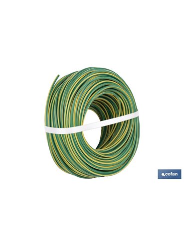 ROLLO CABLE H07V-K 1X4MM2 AMAR/VERDE (100 M)