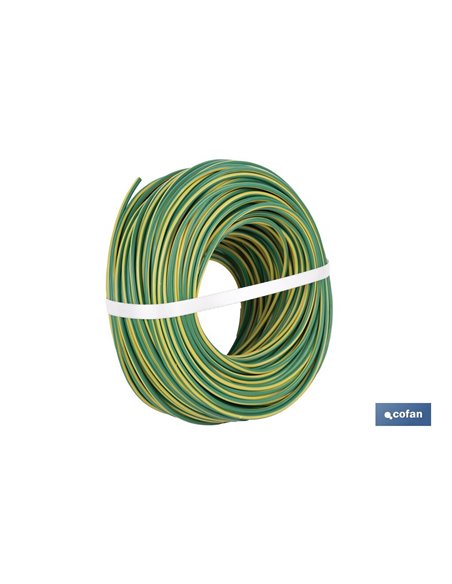 ROLLO CABLE H07V-K 1X4MM2 AMAR/VERDE (100 M)
