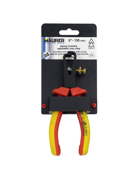 Alicates Aislados 1000v  Pelacables  150 mm.