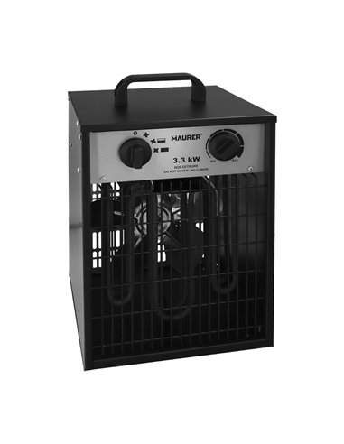 Calefactor Industrial 1650 / 3300 Watt. Cañon Aire Caliente.
