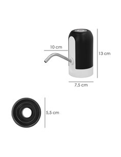 Dispensador De Agua Automático Para Garrafas y Botellas Con Cargador USB Tipo C 2