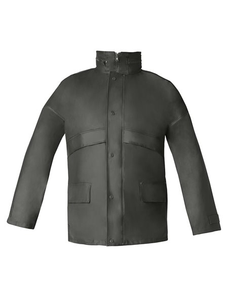 Traje de Agua Impermeable Verde Poliuretano Talla 7-L