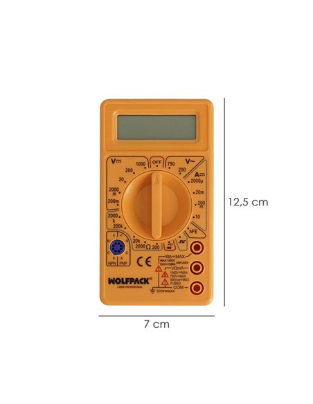 Polimetro Digital Profesional