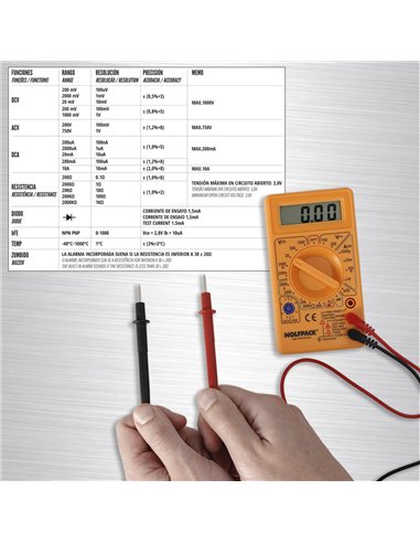 Polimetro Digital Profesional