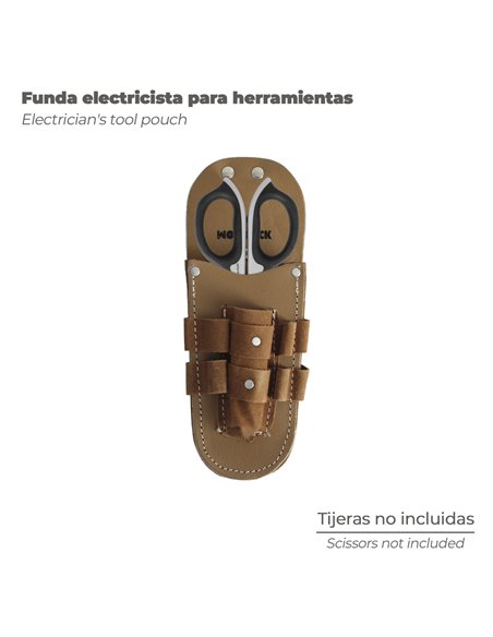 Funda Electricista Herramientas Piel