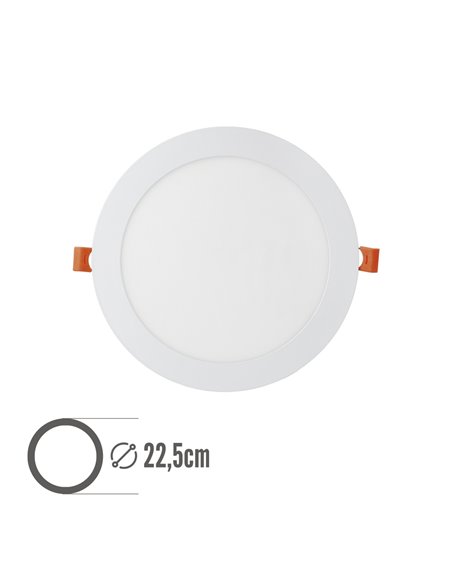 Downlight Led Empotrar 20 Watt 1800 Lumenes 3000K