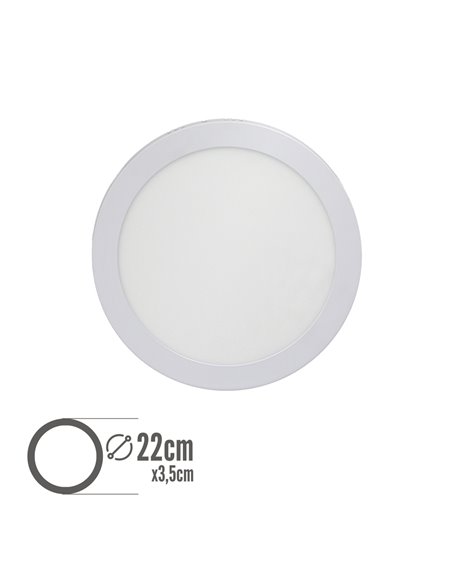 Downlight Superficie Led 20 Watt 1800 Lumenes 6000K