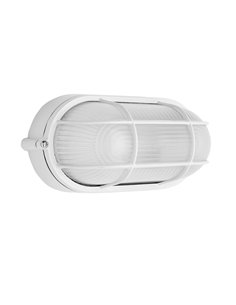 Plafon Industrial Oval Blanco.