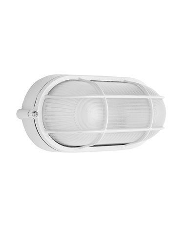 Plafon Industrial Oval Blanco.