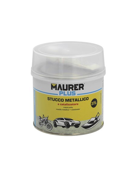 Masilla Reparadora Metales 325 Ml. Con Endurecedor. Masilla Metal, Masilla Reparacion Coches, Masilla Metalica.