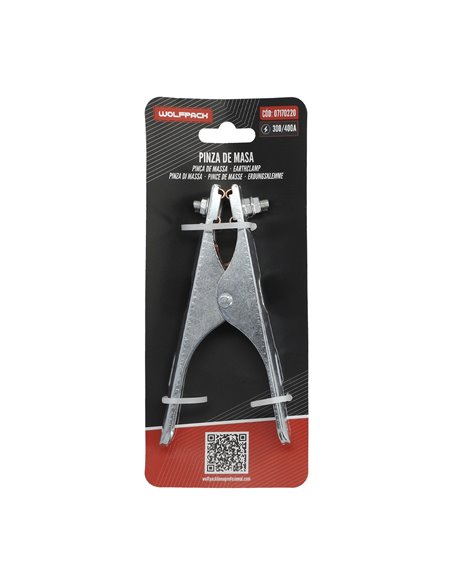 Pinza De Masa 300/400 Amperios