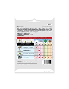 Semillas Aromaticas Cebollino (1 gramo) Horticultura, Horticola, Semillas Huerto. 2