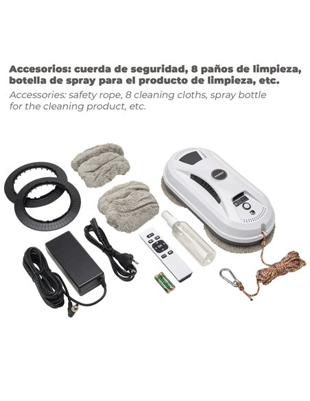 Robot Limpiacristales Control Remoto