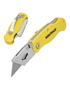 Cutter Plegable Hoja Trapezoidal 155 mm.