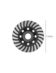 Disco Diamante 115 Mm Para Desbaste Segmentado Turbo 2