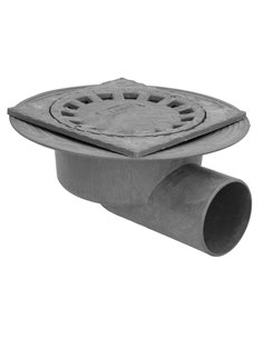 Caldereta Sifonica Pvc Horizontal 200x200/90mm