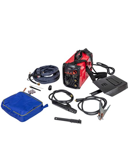 Soldadura Inverter Wolfpack TIG 200 A MMA 160 A