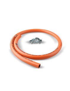 KIT MANGUERA BUTANO BICAPA YREGAS 0,8M + 2 ABRAZADERAS