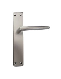 MANILLA ALUMINIO PLATA HANDLOCK CON PLACA CUADRADILLO 6MM