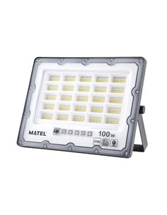 PROYECTOR LED IP65 SOLAR CCT GRIS 100W 2