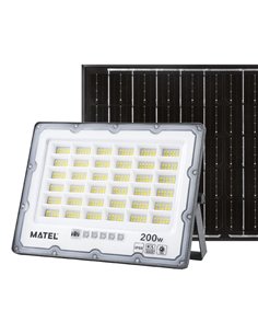 PROYECTOR LED IP65 SOLAR CCT GRIS 200W