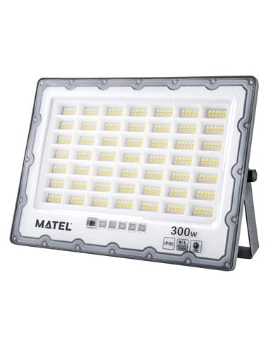 PROYECTOR LED IP65 SOLAR CCT GRIS 300W