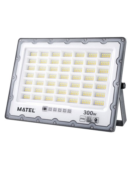 PROYECTOR LED IP65 SOLAR CCT GRIS 300W