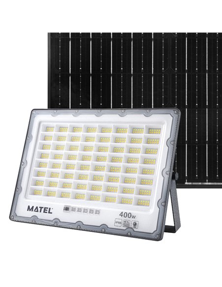 PROYECTOR LED IP65 SOLAR CCT GRIS 400W