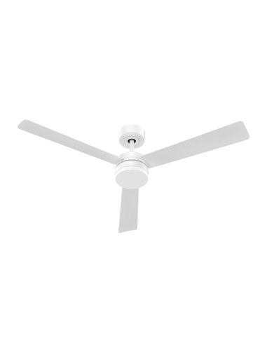 Ventilador de Techo DC Regulable Blanco LED 3 Aspas 132cm Kuken