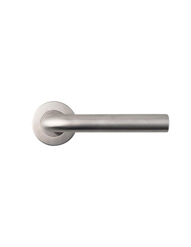 Manilla Curva Handlock con Roseta 50mm Acero Inoxidable