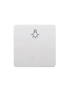 Tecla pulsador bombilla ancha BLANCO BJC 17717 2