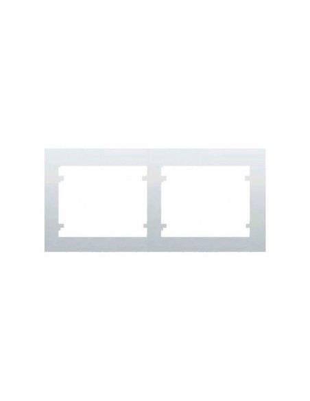 Cornice orizzontale a 2 elementi BIANCO BJC IRIS 18002