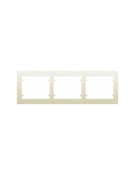 3-element horizontal frame BEIGE BJC IRIS 18003-A