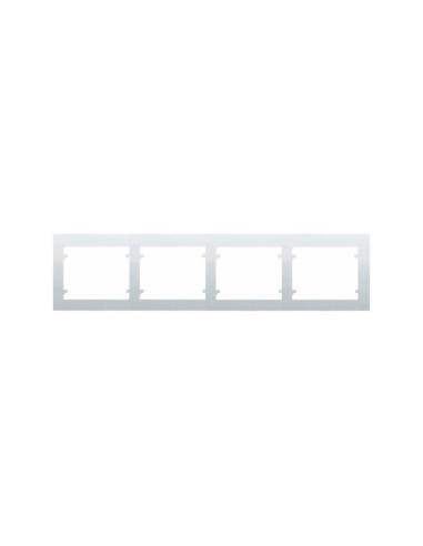 Rahmen von 4 Elementen horizontal WHITE BJC IRIS 18004