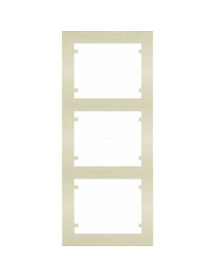 Moldura com 3 elementos verticais BEGE BJC IRIS 18103-A 2