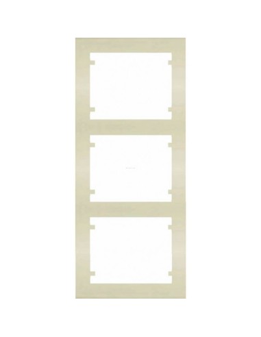 Vertical 3-element frame BEIGE BJC IRIS 18103-A
