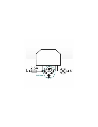 Regulador de intensidade 500W incandescente 350W halógena