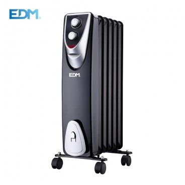 RADIATOR "BLACK EDITION" WITHOUT OIL 6 ELEMENTS 400/600/1.000 W EDM