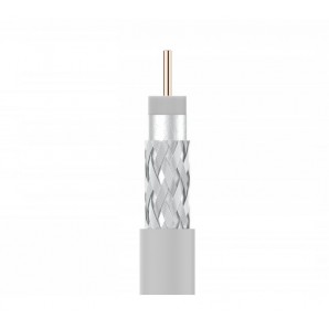 Cabo coaxial CXT PVC branco 2