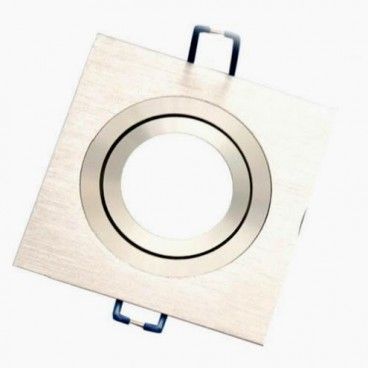 Aro empotrable cuadrado de aluminio para bombilla LED