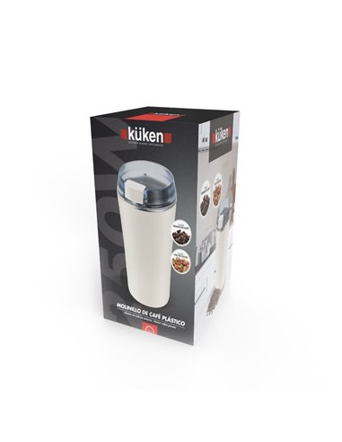 Molinillo de Café Plástico Kuken 250W