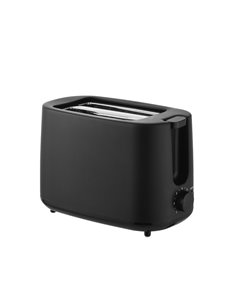 Tostadora Plástico 2 Ranuras 750W Negra Mate