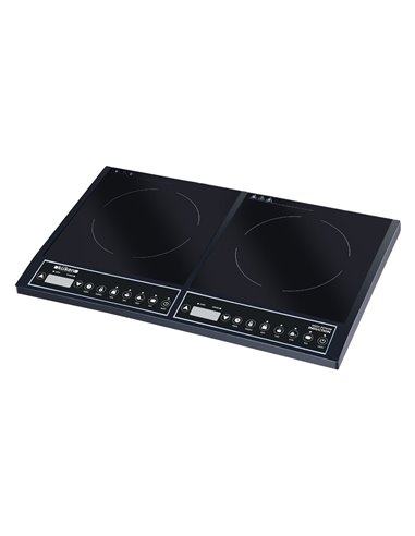 Placa de Inducción Digital Multifunción Doble 4000W KÜKEN
