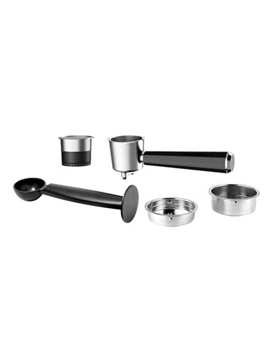 Cafetera Express Nespresso Kuken 20 Bares 1L Depósito Leche