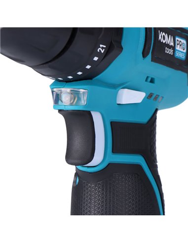 Kit maletín taladro percutor 12 v con accesorios, bateria y cargador