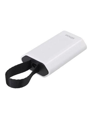 Base móvil 2p+tt schuko salida frontal 10 a 250 v~ facil extraccion blanca