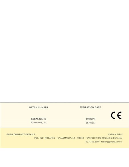 Cocina portátil 1 fuego - normativa europea