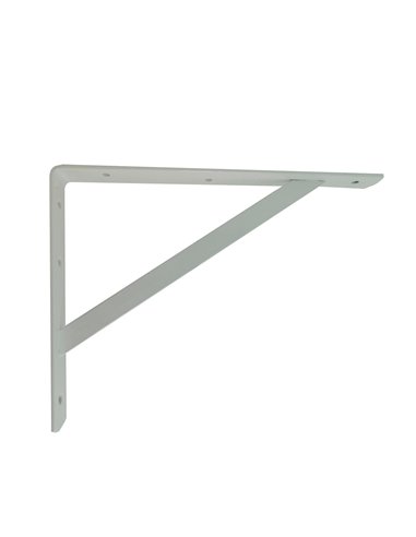 Escuadra reforzada plm04 blanca 250 x 200 mm